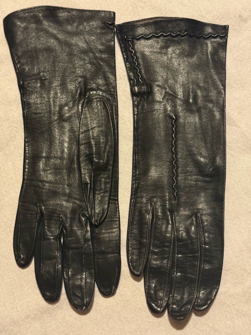 Assorted Vintage Leather Gloves Bundle - Picture 6 of 12